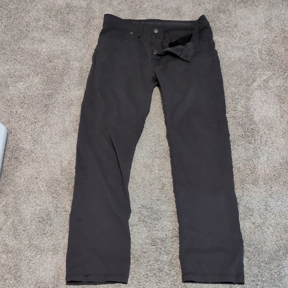 Prana Brion Charcoal Slim Fit Pants